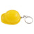 Branded Promotional HARD HAT BOTTLE OPENER AND KEYRING CHAIN in Yellow Bottle Opener From Concept Incentives.