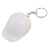 Branded Promotional HARD HAT BOTTLE OPENER AND KEYRING CHAIN in White Bottle Opener From Concept Incentives.