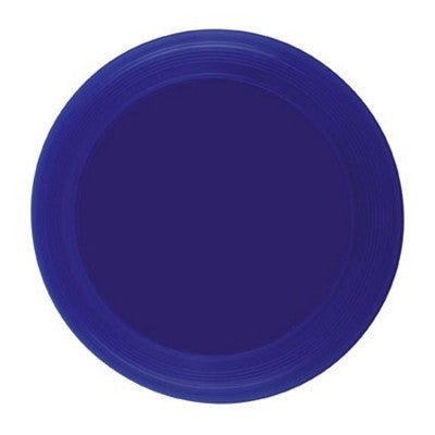 Branded Promotional PLASTIC FRISBEE in Dark Blue Frisbee From Concept Incentives.