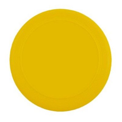 Branded Promotional PLASTIC FRISBEE in Yellow Frisbee From Concept Incentives.