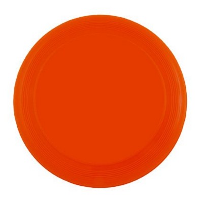 Branded Promotional PLASTIC FRISBEE in Orange Frisbee From Concept Incentives.