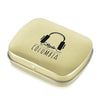 Branded Promotional RECTANGULAR MINTS TIN in Gold Mints From Concept Incentives.