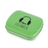 Branded Promotional RECTANGULAR MINTS TIN in Light Green Mints From Concept Incentives.