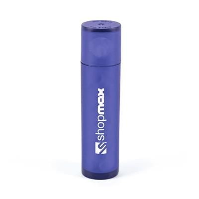 Branded Promotional MINTS TUBE in Blue Mints From Concept Incentives.