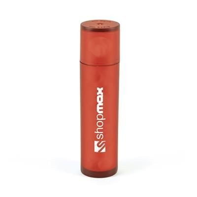 Branded Promotional MINTS TUBE in Red Mints From Concept Incentives.