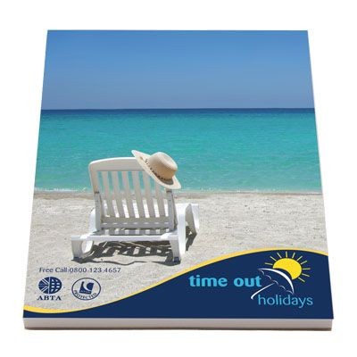 Branded Promotional COVERED DESK NOTE PAD Note Pad From Concept Incentives.