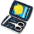 Branded Promotional COMPACT TRAVEL SEWING KIT in Silver Plated Metal Hinged Case Sewing Kit From Concept Incentives.