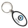 Branded Promotional ALUMINIUM METAL TEAR DROP KEYRING Keyring From Concept Incentives.