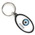 Branded Promotional ALUMINIUM METAL TEAR DROP KEYRING Keyring From Concept Incentives.