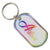 Branded Promotional ALUMINIUM METAL DOG TAG KEYRING Keyring From Concept Incentives.