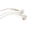 Branded Promotional ZOGI EARBANG EARPHONES in White Earphones From Concept Incentives.