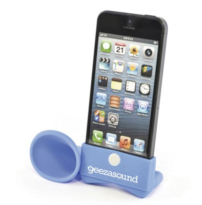 Branded Promotional TRUMPET AMPLIFIER Mobile Phone Stand From Concept Incentives.