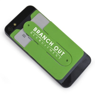 Branded Promotional PHONE POCKET & STAND Mobile Phone Case From Concept Incentives.