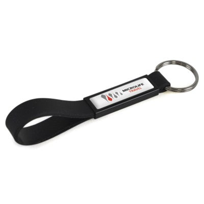 Branded Promotional SILICON DOMED KEYRING Keyring From Concept Incentives.