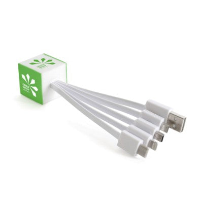 Branded Promotional PVC MULTI CHARGER Charger From Concept Incentives.